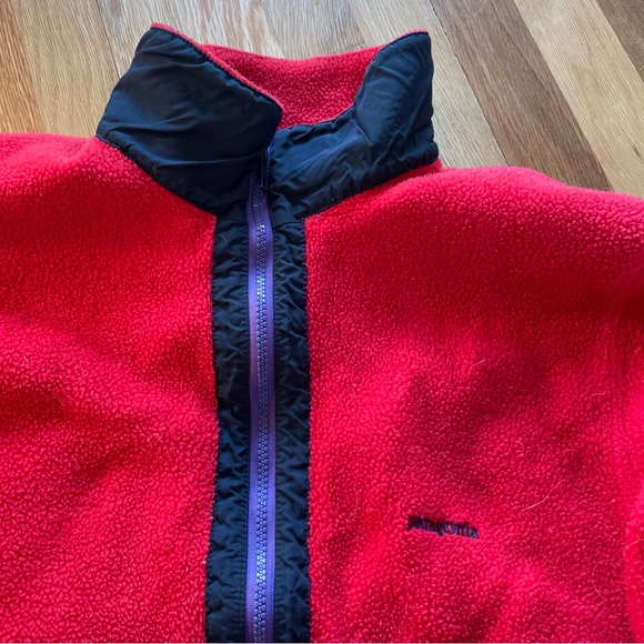 Patagonia Vintage Fleece Zip Pullover 1980s - Picture 3 of 11